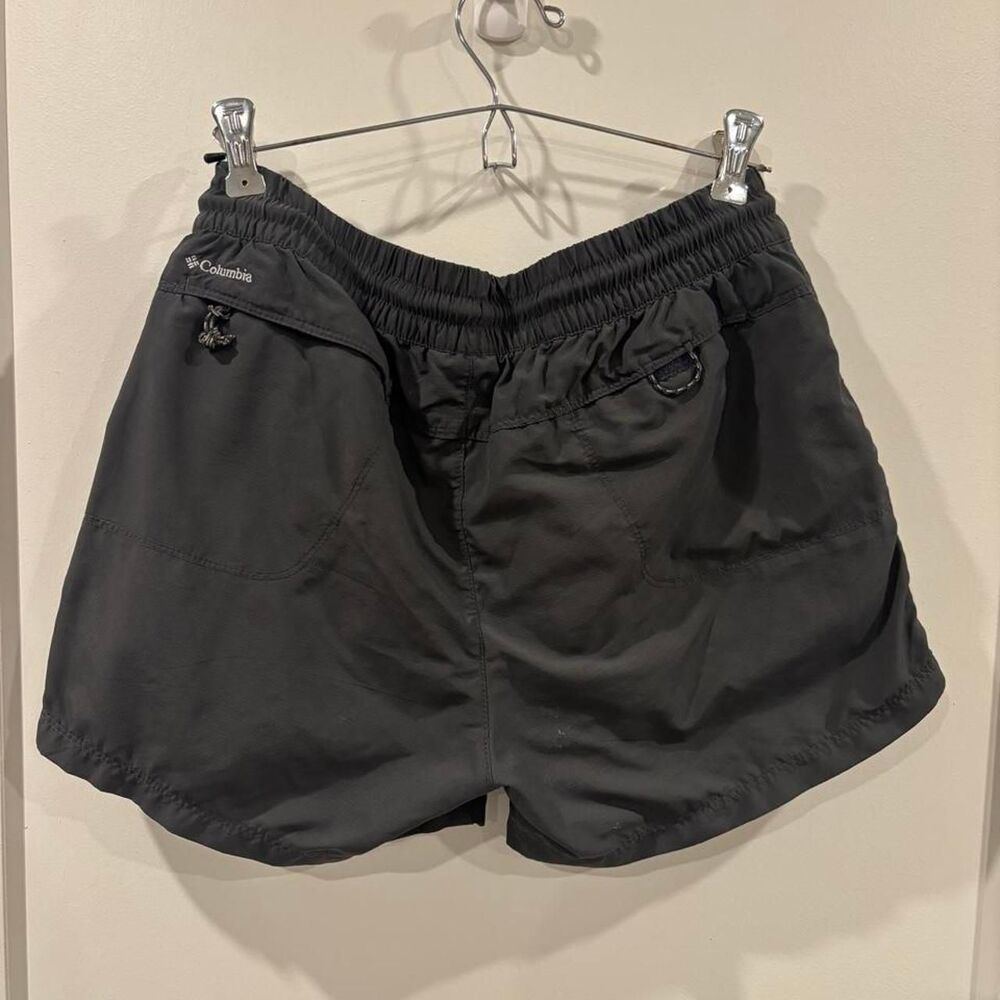 Columbia-sportswear Women's Grey and Black Shorts